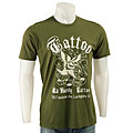 Ed Hardy Men's Premium 77 Eagle Gothic Flock T-shirt