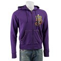 Ed Hardy Men's Beast of Burden Stud/ Stone Hoodie