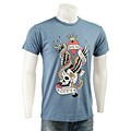 Ed Hardy Men's Premium New York City Rhinestone Shirt