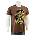 Ed Hardy Men's Premium 'Tiger Black Cloud' Rhinestone Shirt