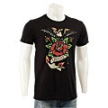 Ed Hardy Men's Premium 'USCG Eagle Anchor' Rhinestone Shirt