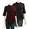 Spring & Mercer 3/4-sleeve A-line Top