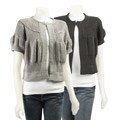 525 America Women's Hand-knit Cropped Cardigan
