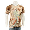 Ed Hardy Men's 'Lightning Bolt Wave' Aged Shirt