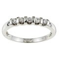 14k White Gold 1/4ct TDW Diamond Band (G-H, I2)