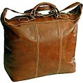 Floto Leather Piana Brown Leather Tote