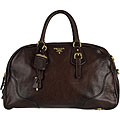Prada Large 'Cervo' Deerskin Bowler Bag