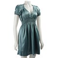 BCBGeneration Women's Charmeuse V-neck Dress