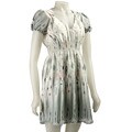 BCBGeneration Women's Printed V-neck Dress