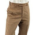 Palm Beach Men's Camel Corduroy Flat-front Pants