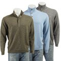 Tricots St. Raphael Men's 4-button Wool Sweater