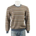 Tricots St. Raphael Men's Stripe Merino Wool Sweater