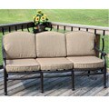 Princeton Bronze Sofa with Cushion