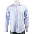 Equilibrio Men's Blue Grid Button-up Shirt