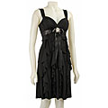 Betsey & Adam Women's Ruffle Skirt Dress