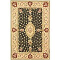 Handmade Persian Wool and Silk Rug (6' x 9')