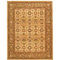 Handmade Legends Wool and Silk Rug (7'6 x 9'6)