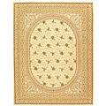Handmade Persian Court Wool and Silk Rug (8'6 x 11'6)