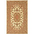Handmade Persian Court Wool and Silk Rug (8'6 x 11'6)