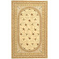 Handmade Persian Court Wool and Silk Rug (4' x 6')