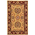 Handmade Ancestry Wool and Silk Rug (3' x 5')