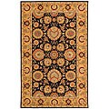 Handmade Legacy Wool and Silk Rug (4' x 6')