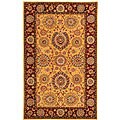 Handmade Ancestry Wool and Silk Rug (4' x 6')