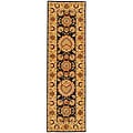 Handmade Legacy Wool and Silk Rug (2'3 x 10')