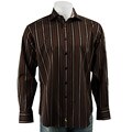 Tailorbyrd Men's Multi-stripe Shirt