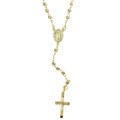 14k Gold 14-inch Italian Child's Rosary Necklace