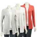 Kersh Women's Long-sleeve Tunic-length Cardigan