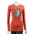Ed Hardy Women's Long-sleeve 'Beauty' T-shirt