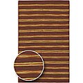 Hand-tufted Leeds Wool Rug (3'6 x 5'6)