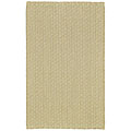 Hand-woven Beige Jute Rug (5' x 8')