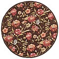 Bristol Series Collection Cotton and Wool Rug (4' Round)