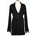Alexis Rose Women's Black Knit Jacket