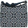 OiOi Navy Moroccan Midnight Hobo Diaper Bag