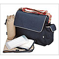 OiOi Ink Cargo Drill Messenger Diaper Bag