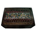 Hand-etched Lacquer Jewelry Box