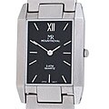 Mount Royal Unisex Black Stainless Steel Watch
