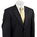 US Polo Men's Navy Worsted Wool 2-button Sportcoat