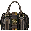 Gucci Medium Suede Leather Boston Bag
