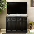 Purcell Black TV Console