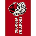 University of Georgia Bulldog Area Rug (5'4 x 7'8)