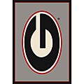 University of Georgia Logo Rug (3'10 x 5'4)