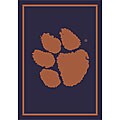 Clemson University Logo Rug (5'4 x 7'8)