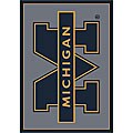 University of Michigan Logo Rug (5'4 x 7'8)