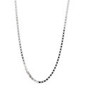 Sterling Silver 30-inch Venetian Box Necklace