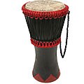 Handcrafted 17-inch Djembe Drum (Ghana)
