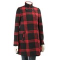 BB Dakota Women's Camden Plaid Walker Coat